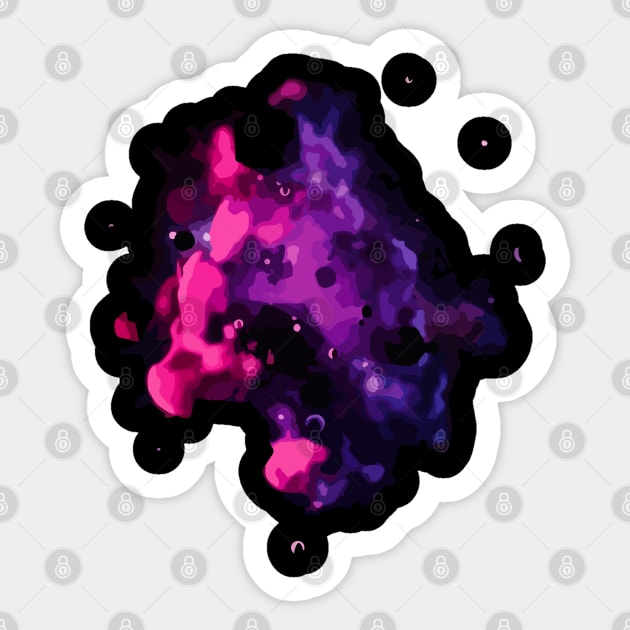 Colorful Nebula Sticker by enchantingants